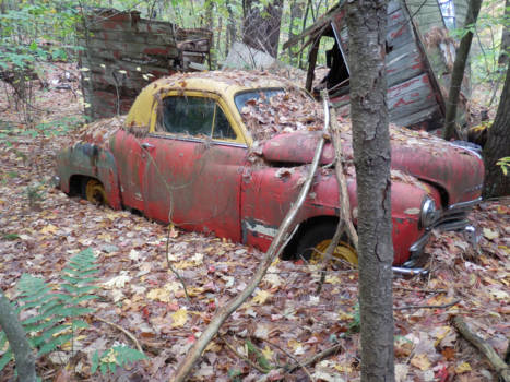 New Hampshire - de natuur als junkyard