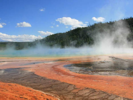Yellowstone National Park - Prachtige kleuren schouwspel!