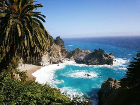 California - Mc way falls,california. Een waar paradijs verstopt langs highway 1