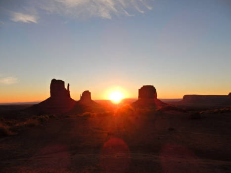 Arizona - Zonsopkomst Monument Valley