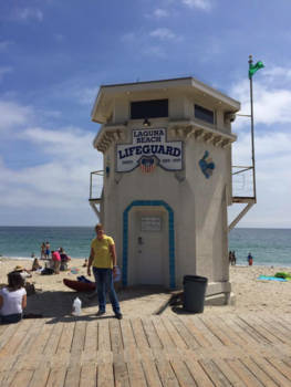 Laguna beach en Manhattan beach - Baywatch