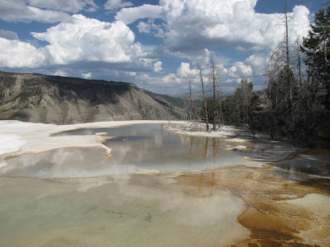 Yellowstone National Park - Mammoth Hot Springs