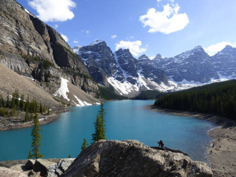 Rocky Mountains - moraine lake