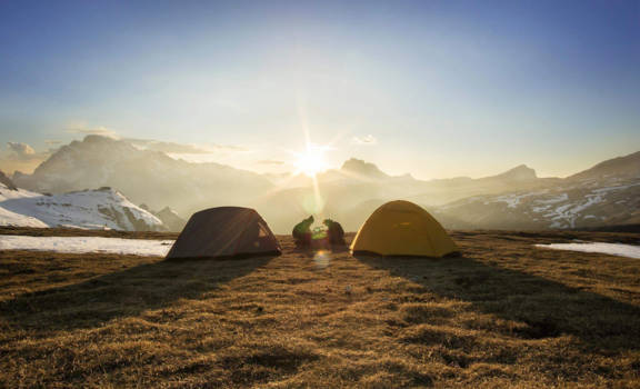 Yosemite National Park - Zonsondergang in de Italiaanse Dolomieten