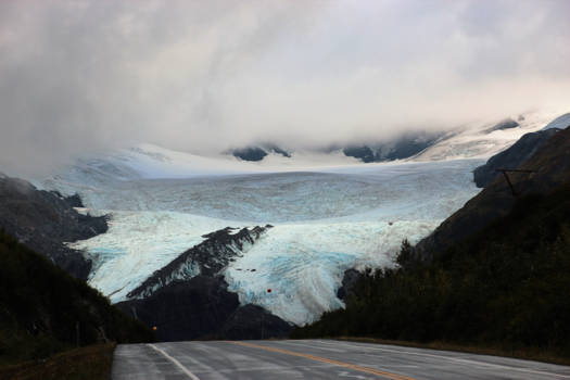 Alaska - weg van de gletsjer