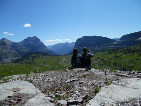 Glacier National Park - Een foto maken zonder dat hij het door heeft en een herinnering om nooit te vergeten!