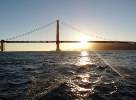 San Francisco - Sunset golden gate