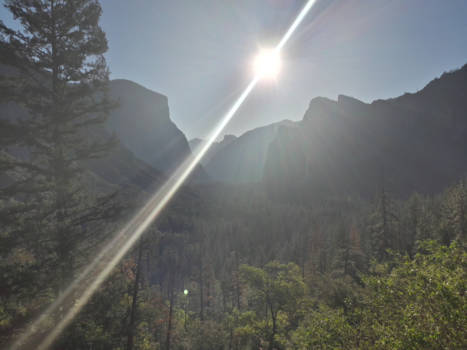 Yosemite National Park - Yosemite valley, tunnel view