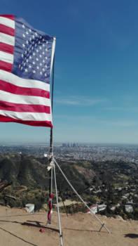 Los Angeles - View from the Hollywood sign