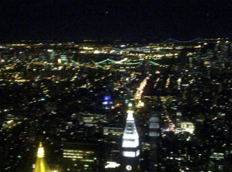 New York - NY by night