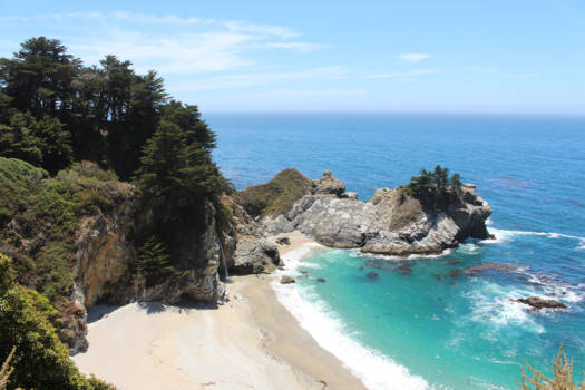California - McWay Falls (Big Sur, Californië)