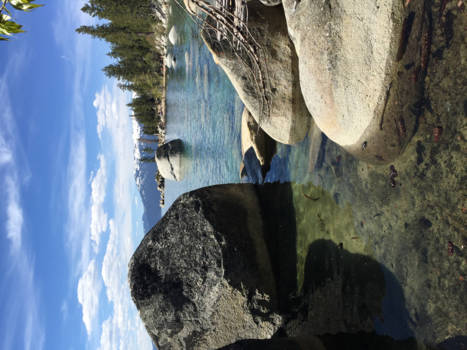 Lake Tahoe - Love on the rocks