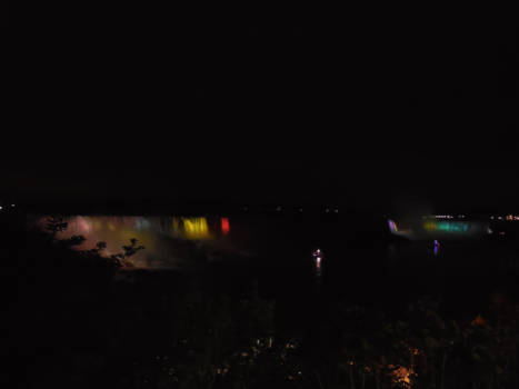 Niagara watervallen - Niagra falls by night