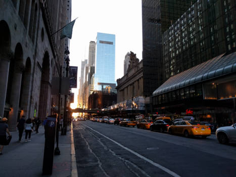 New York - Sunset Central Station, NYC