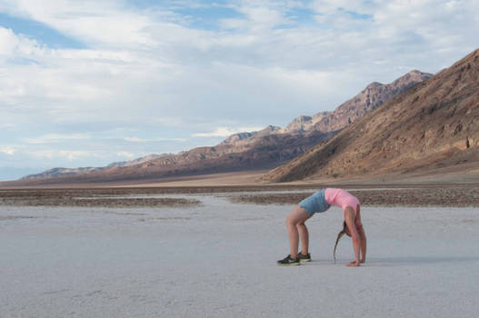 Death Valley National Park - Eén met de natuur: Yoga in Death Valley