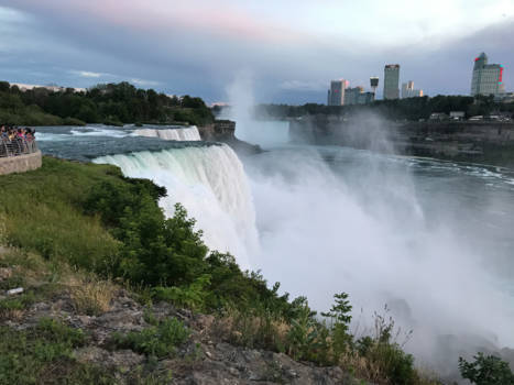 Niagara watervallen - Vanaf de Amerikaanse kant