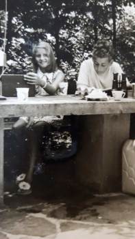 Miami Beach - Retro vakantie picknick.........good old times in Oostenrijk!