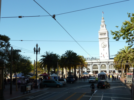 San Francisco - On the way to the bay