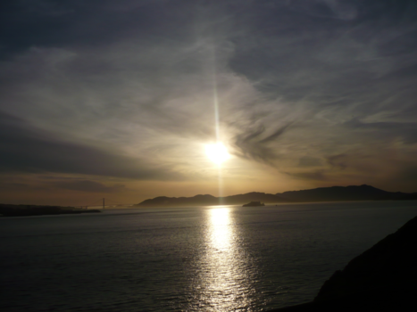 San Francisco - San Francisco: Golden Gatebridge en Alcatraz