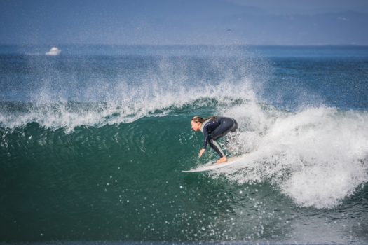 California - Surfer bij Moss Landing