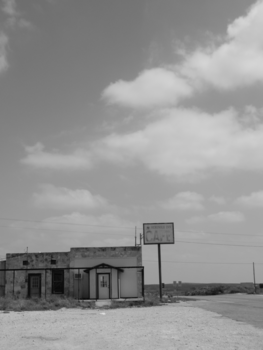 Big Bend National Park - Lonely cafe