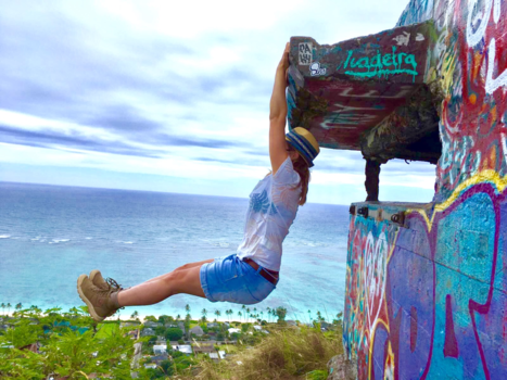 Oahu - Pearl Harbor bunker with a view