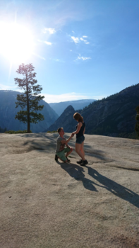 Yosemite National Park - Ons huwelijksaanzoek bij nevada falls
