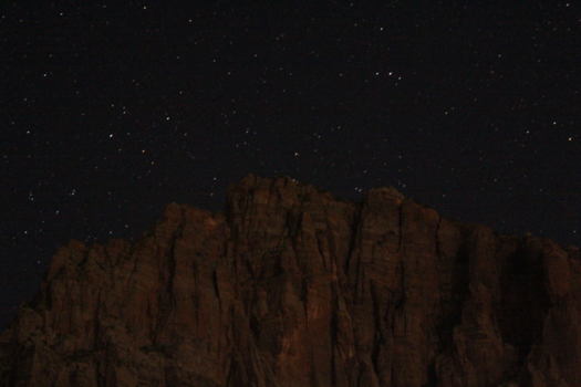 Zion National Park - Zion by night
