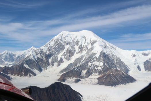 Alaska - Mount Denali ( MC Kinley) vanuit de lucht