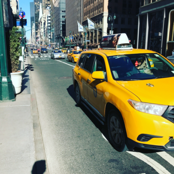 New York - Big yellow cab
