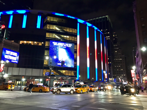 New York - Traffic at Madison Square Garden