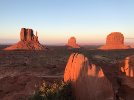Utah - Monument valley Sunset