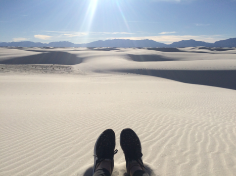 New Mexico - Magisch moment in White Sands - New Mexico