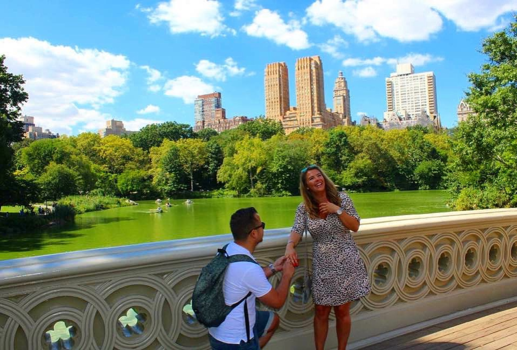 Central Park - Verloving in New York. Best day!