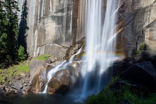 Yosemite National Park - Vernal Fall Rainbow