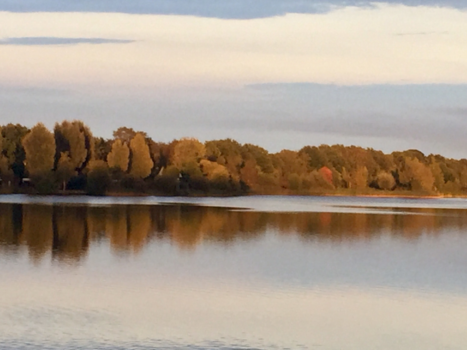 California - View over a lake