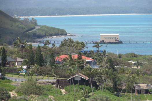Honolulu - Lanikai beach achterin de foto