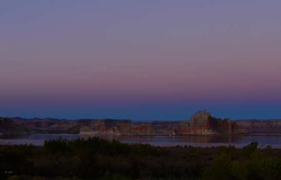Rondreis Westkust Amerika - sunset Lake Powell