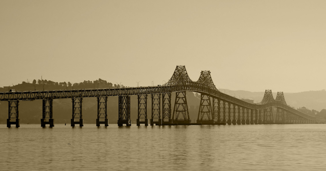 Rondreis Westkust Amerika - bridge to San Francisco