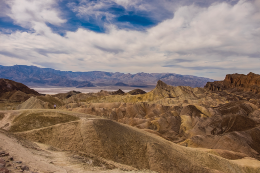 Death Valley National Park - Death valley from Zabriskie point