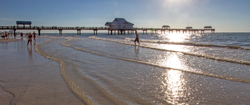 Florida - "Pier 60" at Clearwater Beach.