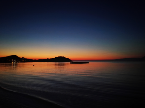 New York - Sunset on Corfu