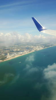 Miami - Fort Lauderdale vanuit het vliegtuig!