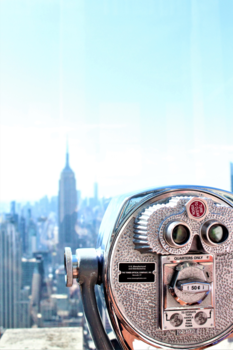 New York - You have to climb a mountain before you can enjoy the view - Top of the Rock, NYC