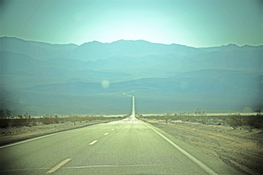 Death Valley National Park - Route to nowhere