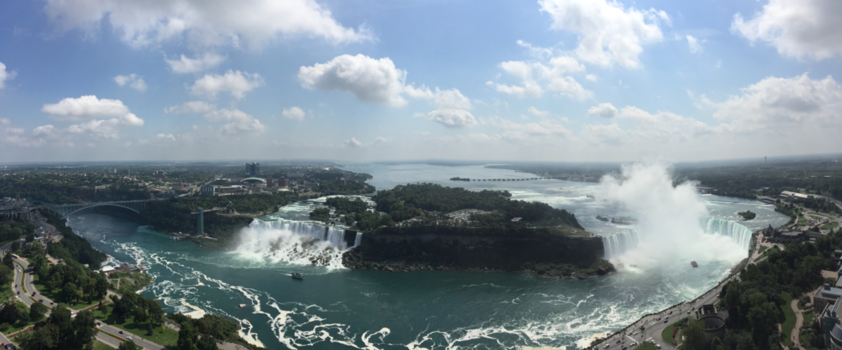Niagara watervallen - Twee landen verbonden door de kracht van water.