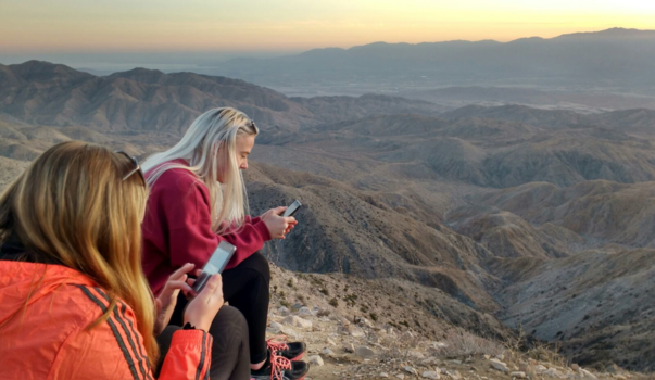 California - When technology is life, but the real beauty is in front of you.