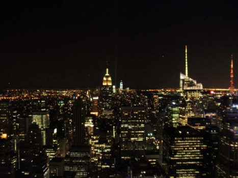 New York - Manhattan vanaf Rockefeller center