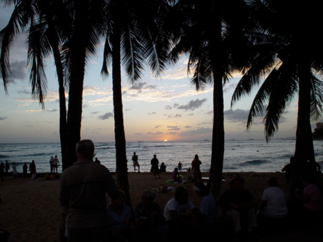Hawaii - Zon ondergaan