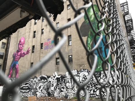 New York - Graffiti in New York - Chinatown